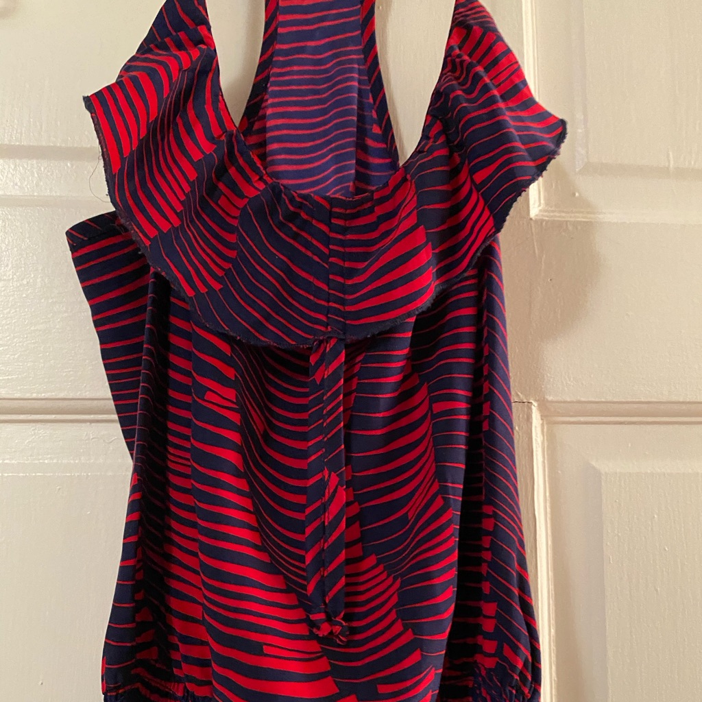 Parker Silk Razorback Dress - Size Small